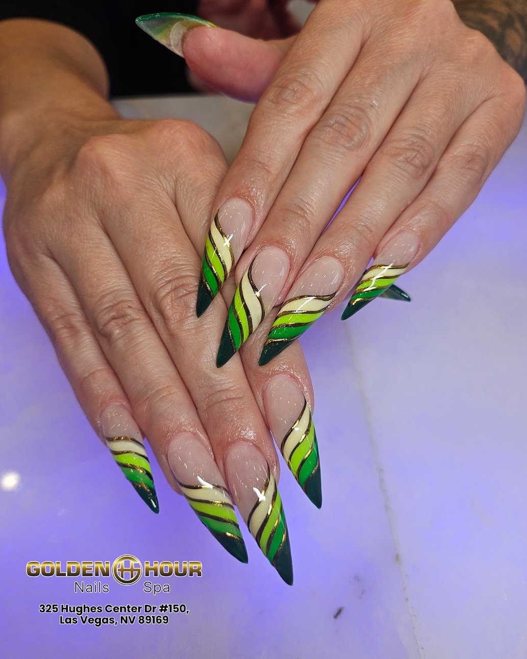 Golden Hour Nails Spa Flamingo